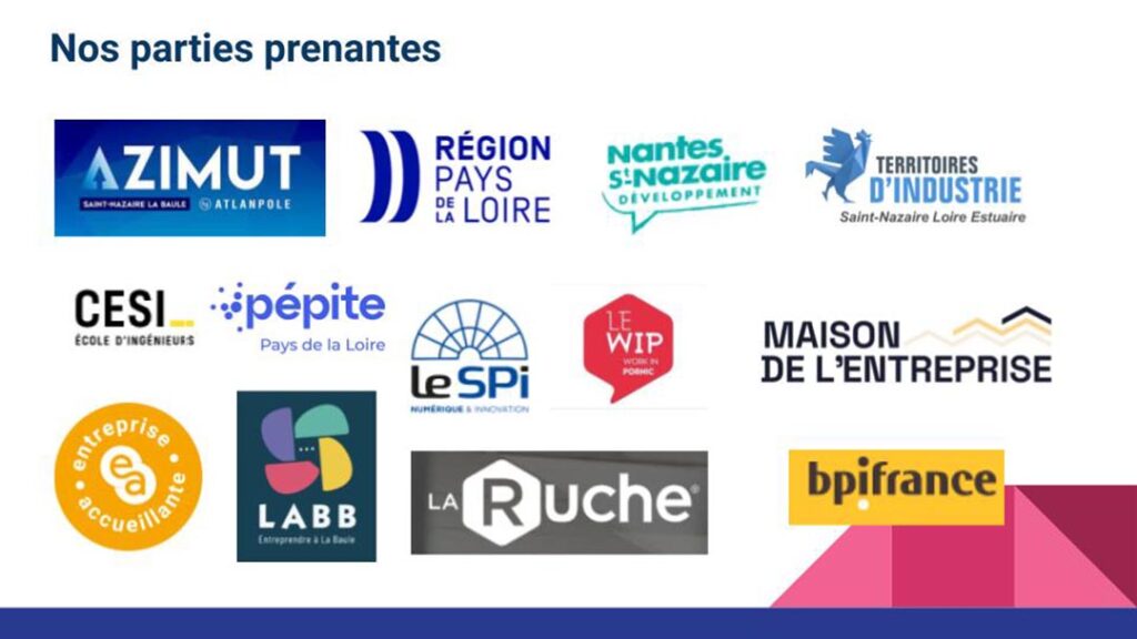 Logos de toutes les parties prenantes